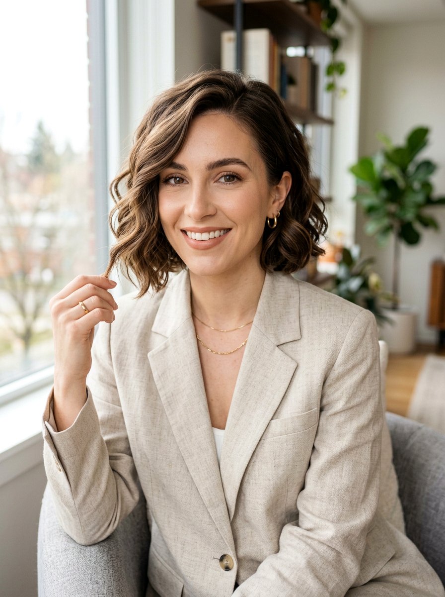 Side Part Bob With Waves - 20 glamorous side part wave ideas - 20 glamorous side part wave ideas