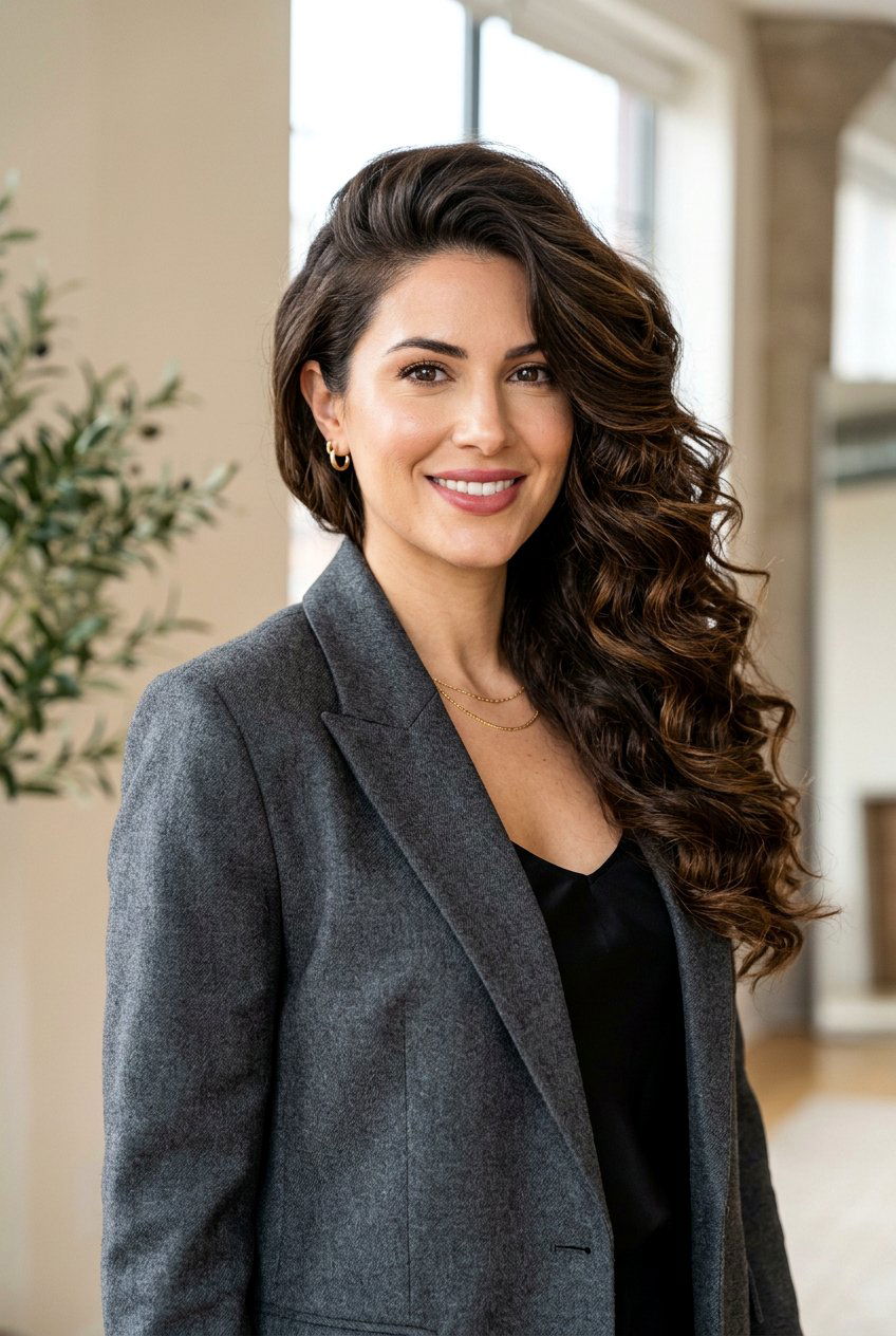 Side Part Bouncy Blowout Curls - 20 bouncy hairstyle with blowout curls - 20 bouncy hairstyle with blowout curls