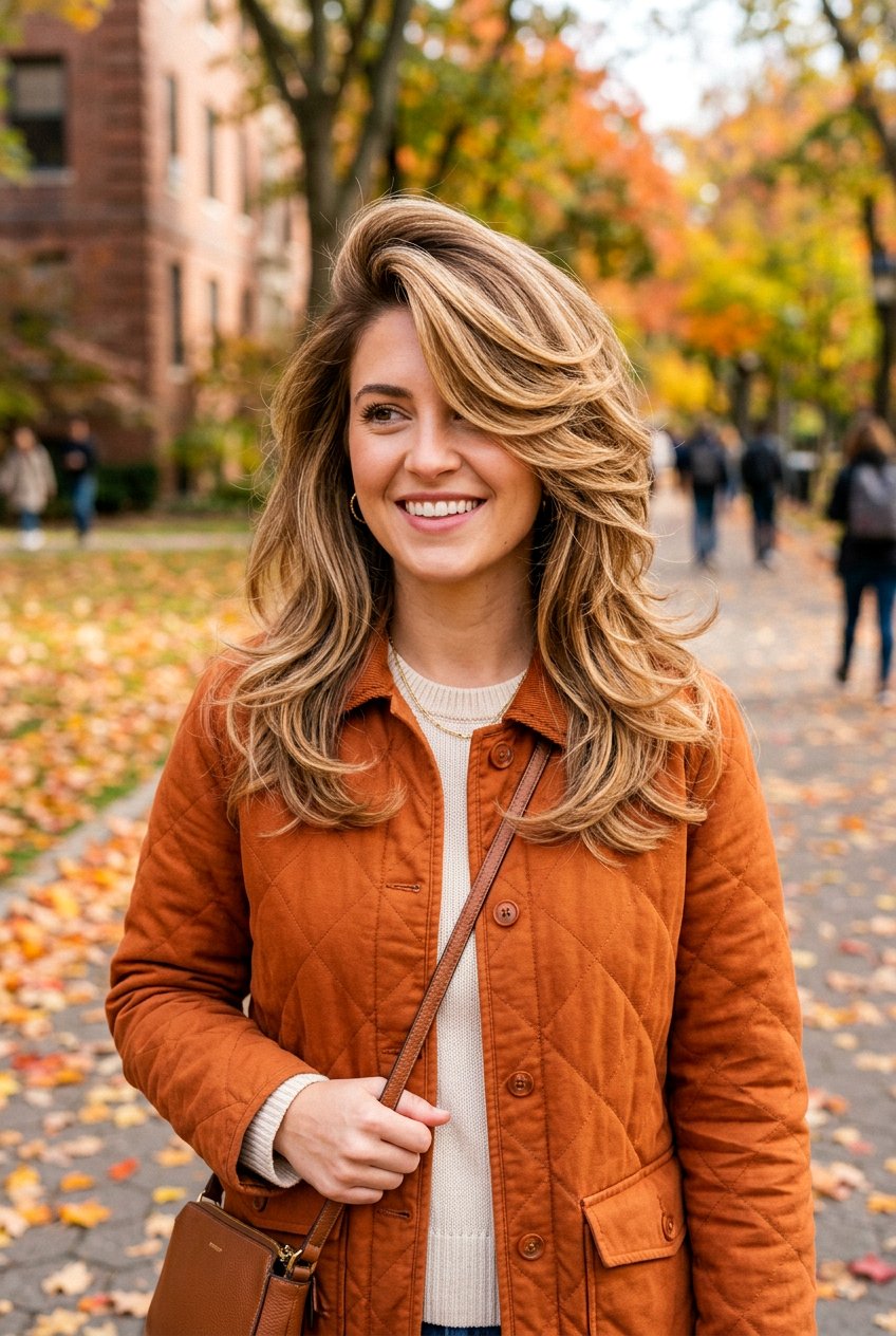 Side Part Butterfly Haircut Long Hair - 20 mom butterfly haircut for long hair - 20 mom butterfly haircut for long hair