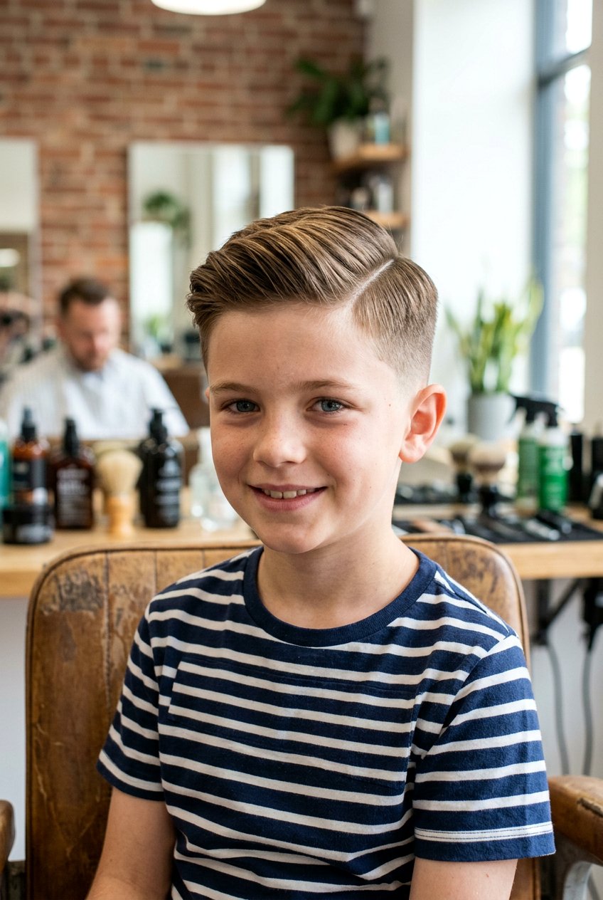 Side Part Comb Over Haircut For Boys - 20 side part haircut for boys - 20 side part haircut for boys