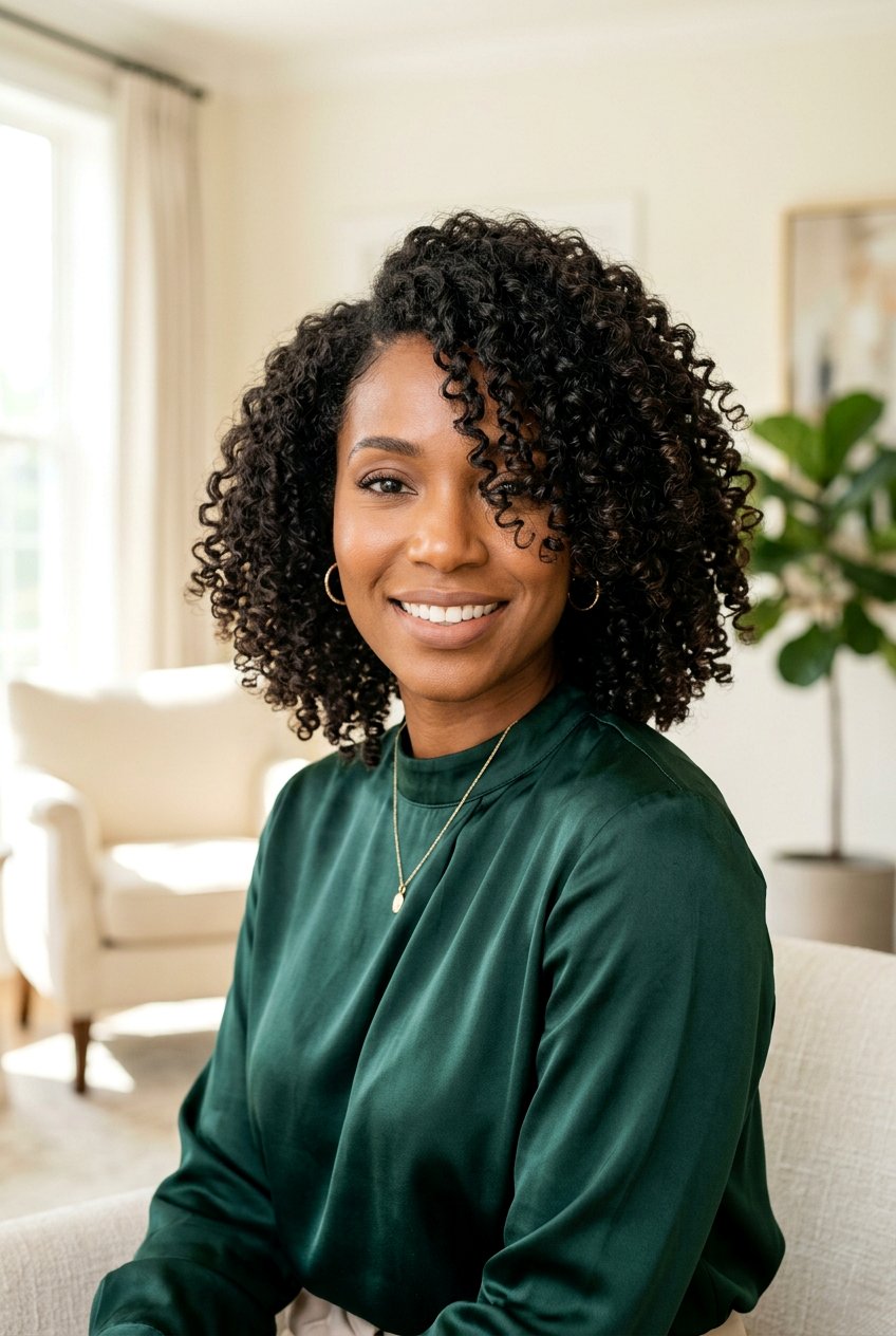 Side Part Curly Bob - 20 curly afro bob haircut - 20 curly afro bob haircut