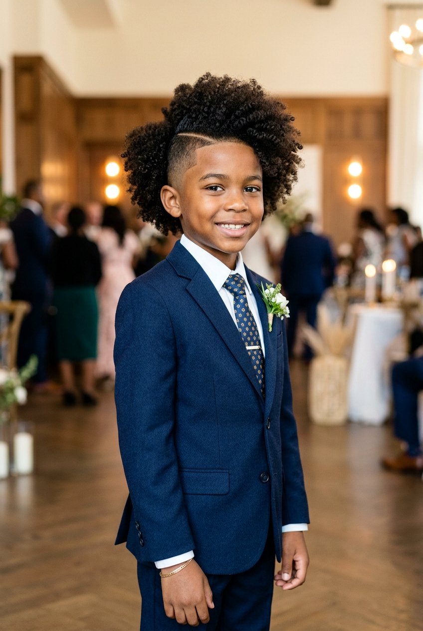 Side Part Curly Fro - 20 black boys curly fro haircut - 20 black boys curly fro haircut