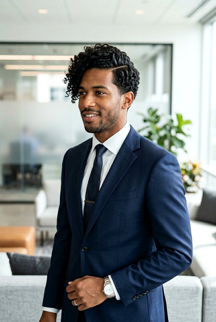 Side Part Curly Hair Men - 20 men haircut for thick curly hair - 20 men haircut for thick curly hair