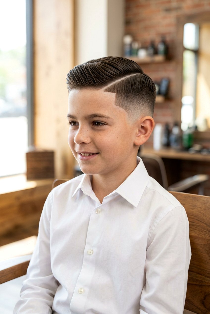 Side Part Fade Boys Thick Hair - 20 boys haircut ideas for thick hair - 20 boys haircut ideas for thick hair