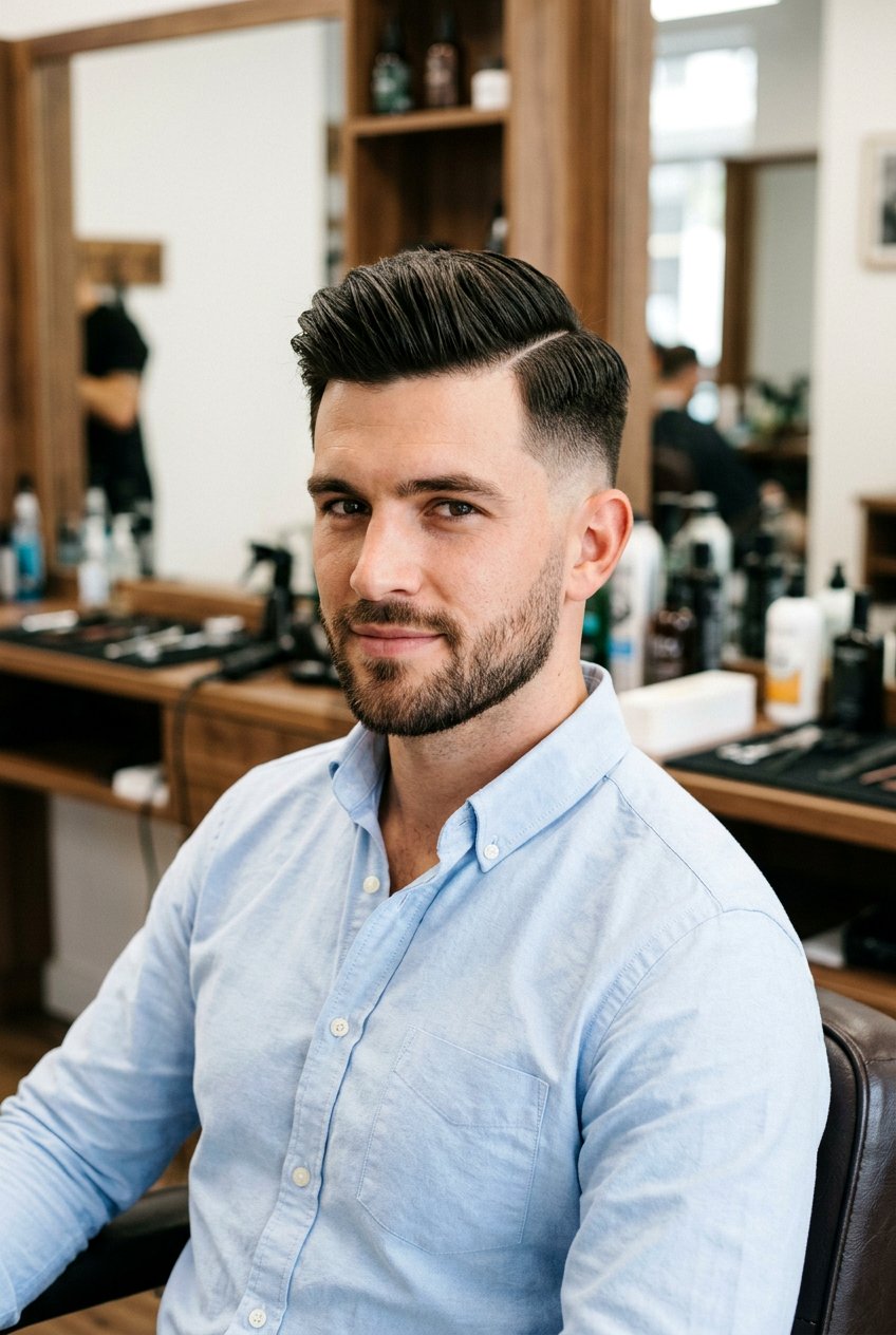 Side Part High Taper - 20 high taper fade for thick hair men - 20 high taper fade for thick hair men