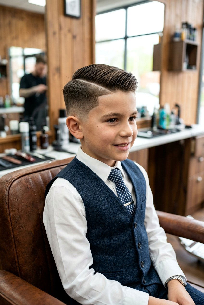 Side Part Lineup - 20 boys lineup haircut ideas - 20 boys lineup haircut ideas