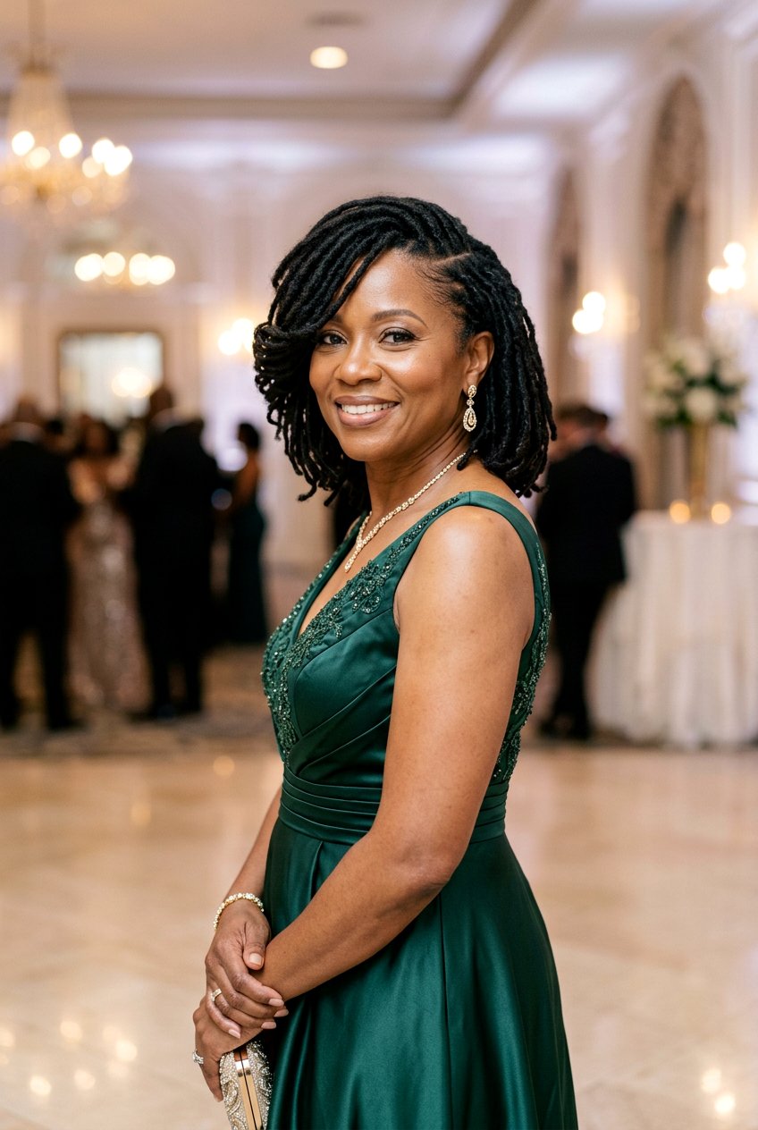 Side Part Loc Bob - 20 black women loc bob styles - 20 black women loc bob styles