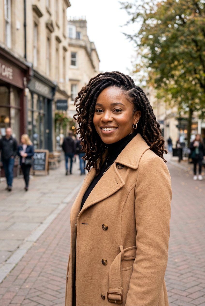 Side Part Locs - 20 black women loc hairstyle ideas - 20 black women loc hairstyle ideas