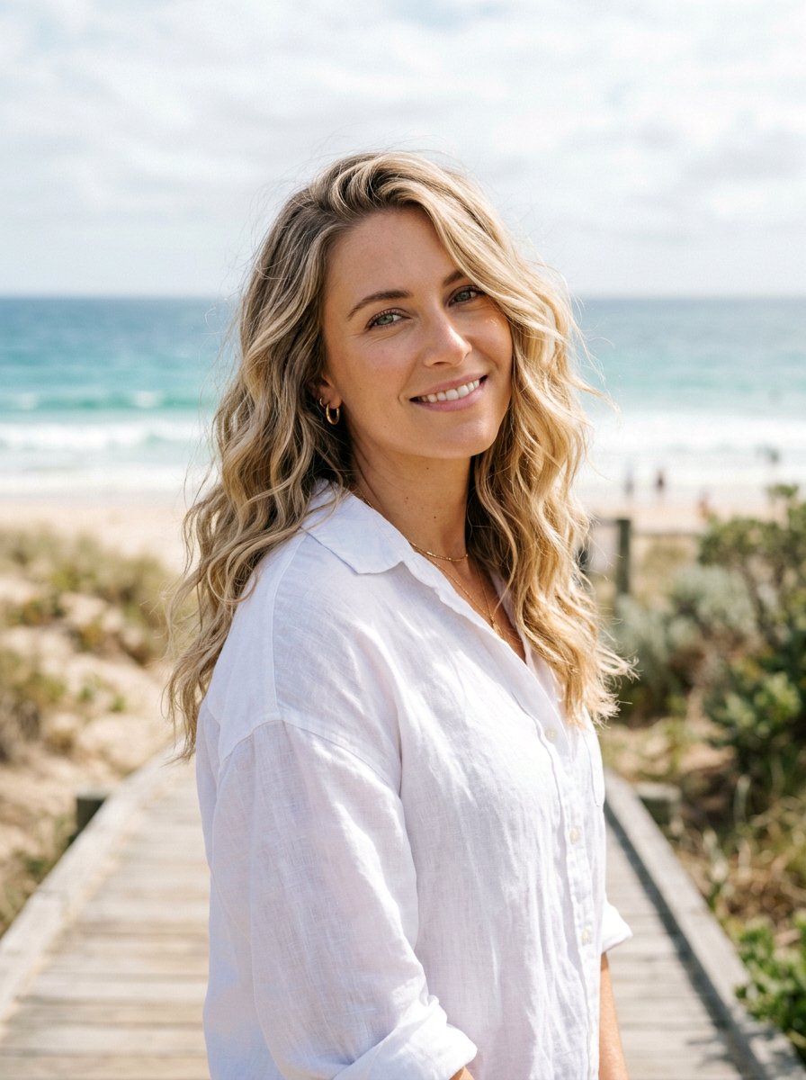 Side Part Loose Beach Waves - 20 glamorous side part wave ideas - 20 glamorous side part wave ideas