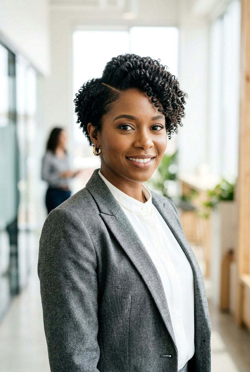 Side Part Natural Pixie Cut - 20 natural pixie cut for black women - 20 natural pixie cut for black women