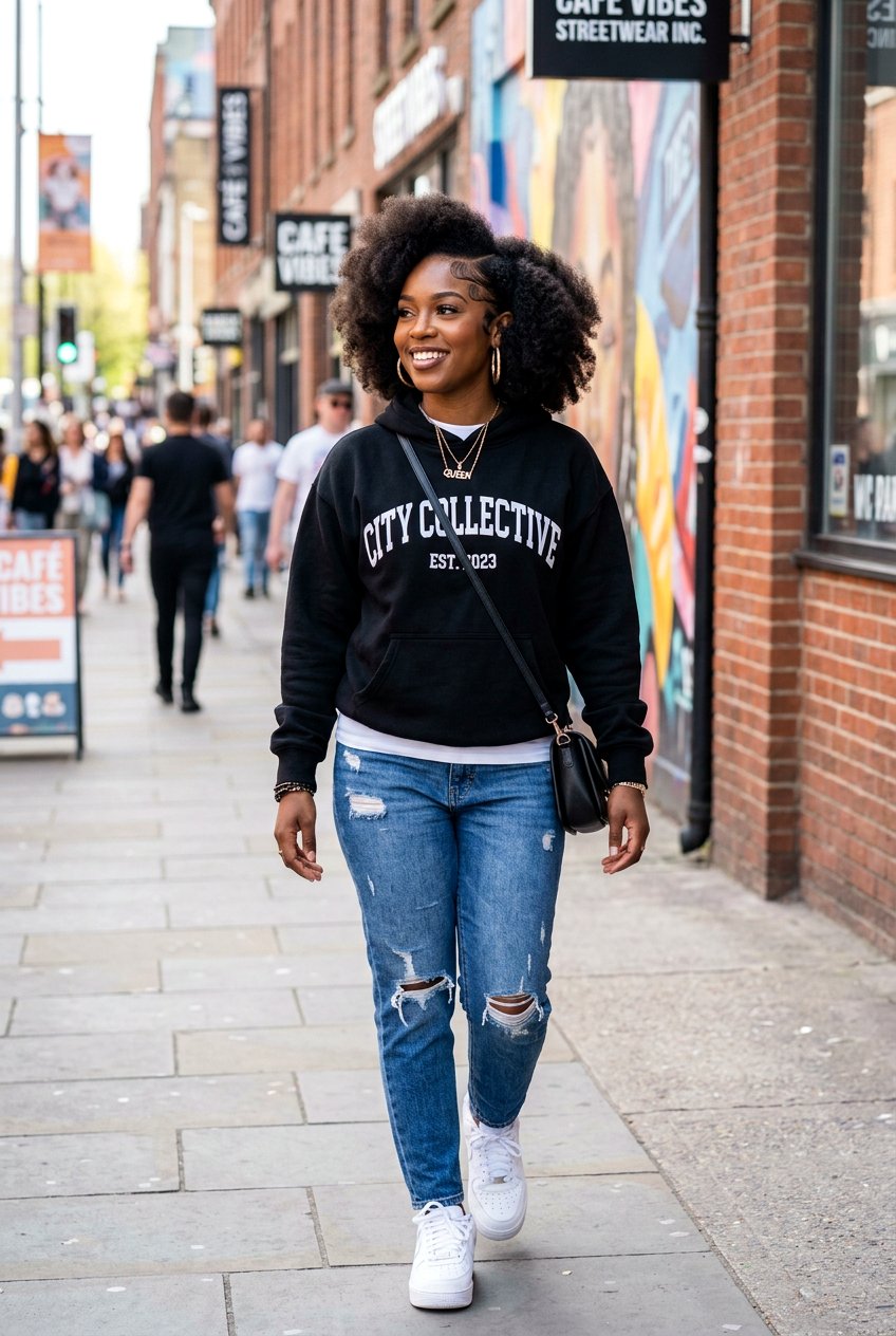 Side Part Puff With Edges - 20 side part puff for black women - 20 side part puff for black women