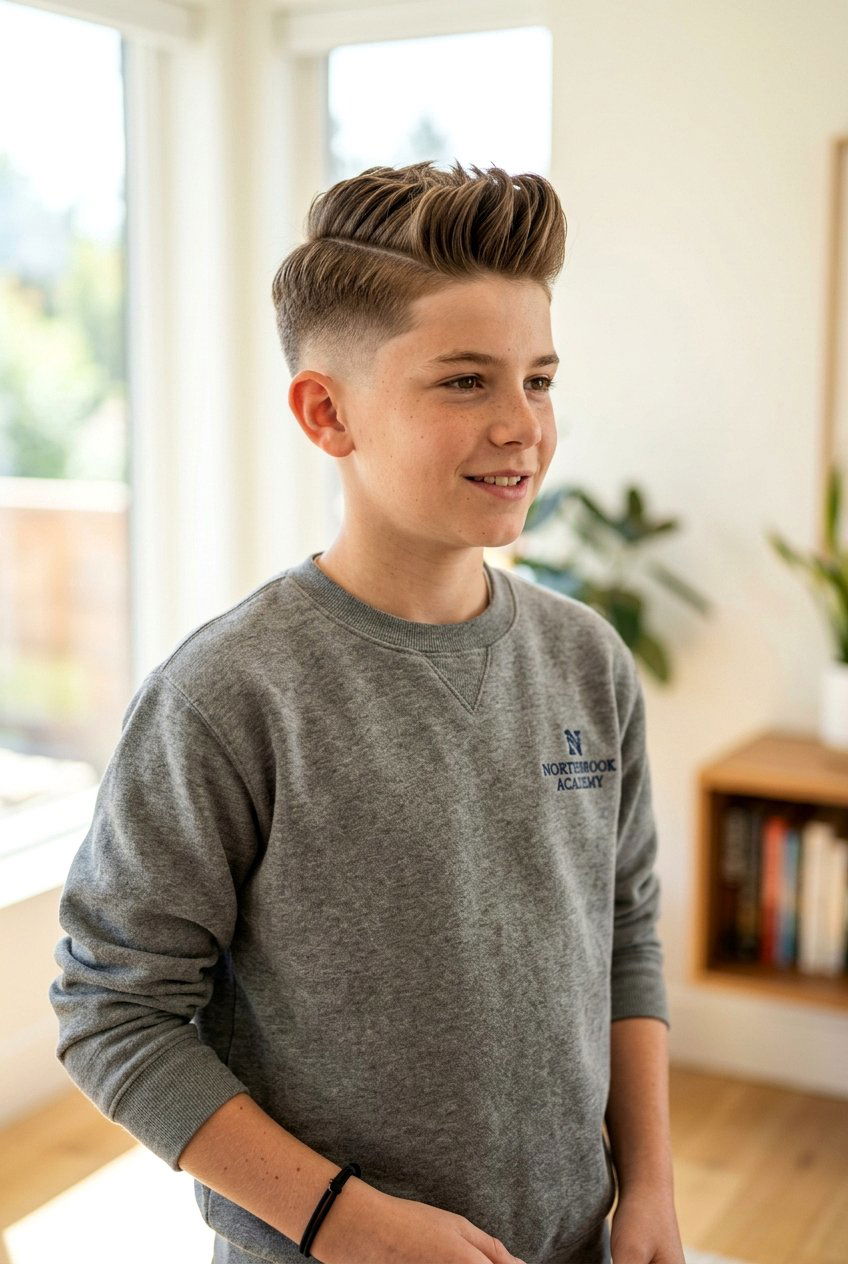 Side Part Quiff Haircut For Boys - 20 side part haircut for boys - 20 side part haircut for boys
