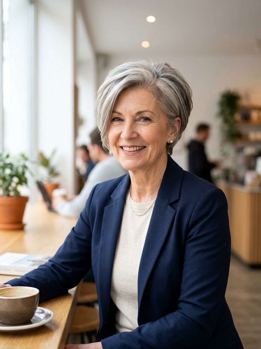 Side Part Short Haircut For Older Women - 20 older women low maintenance hairstyle ideas - 20 older women low maintenance hairstyle ideas