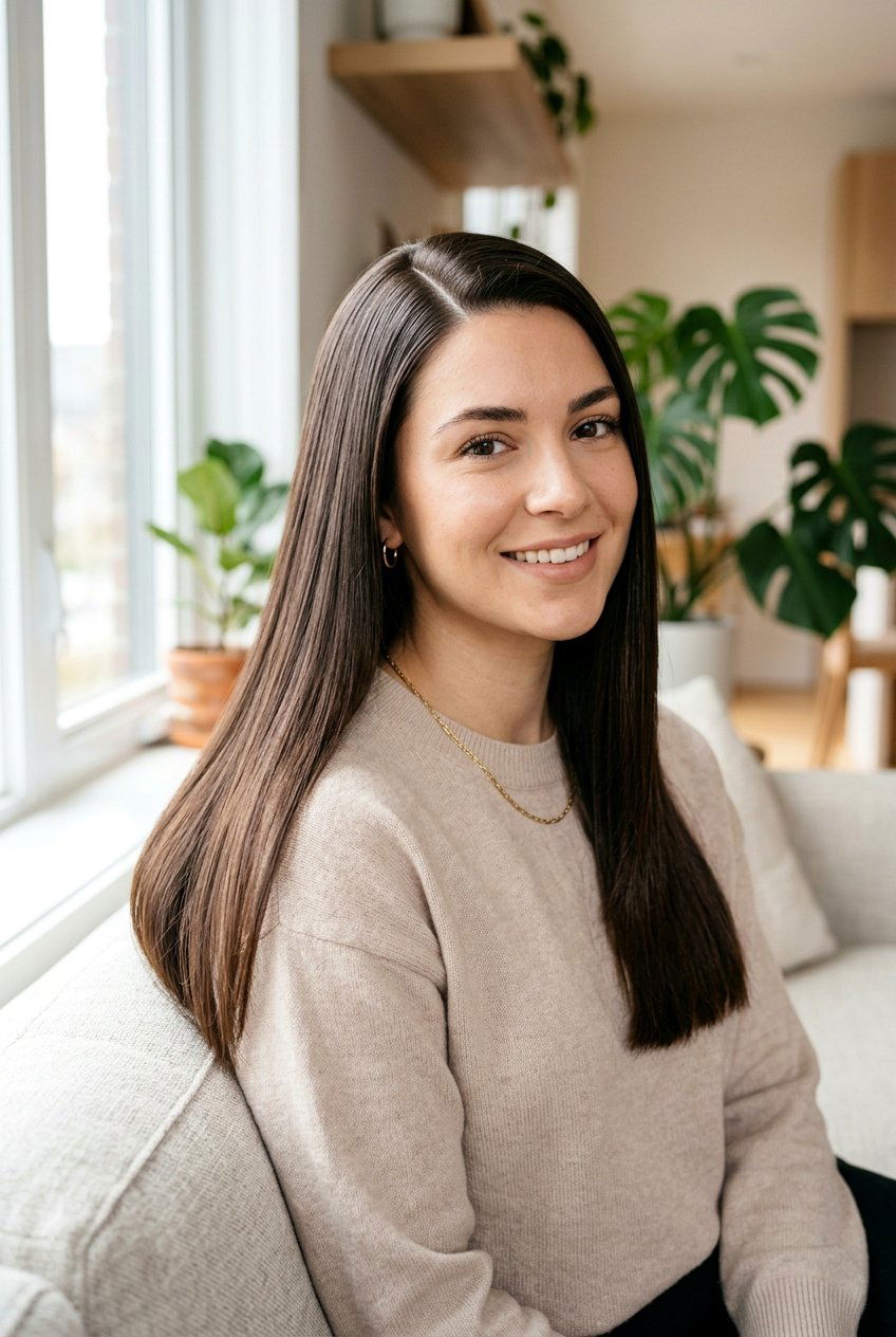 Side Part Straight Hair - 20 easy side part hairstyle - 20 easy side part hairstyle