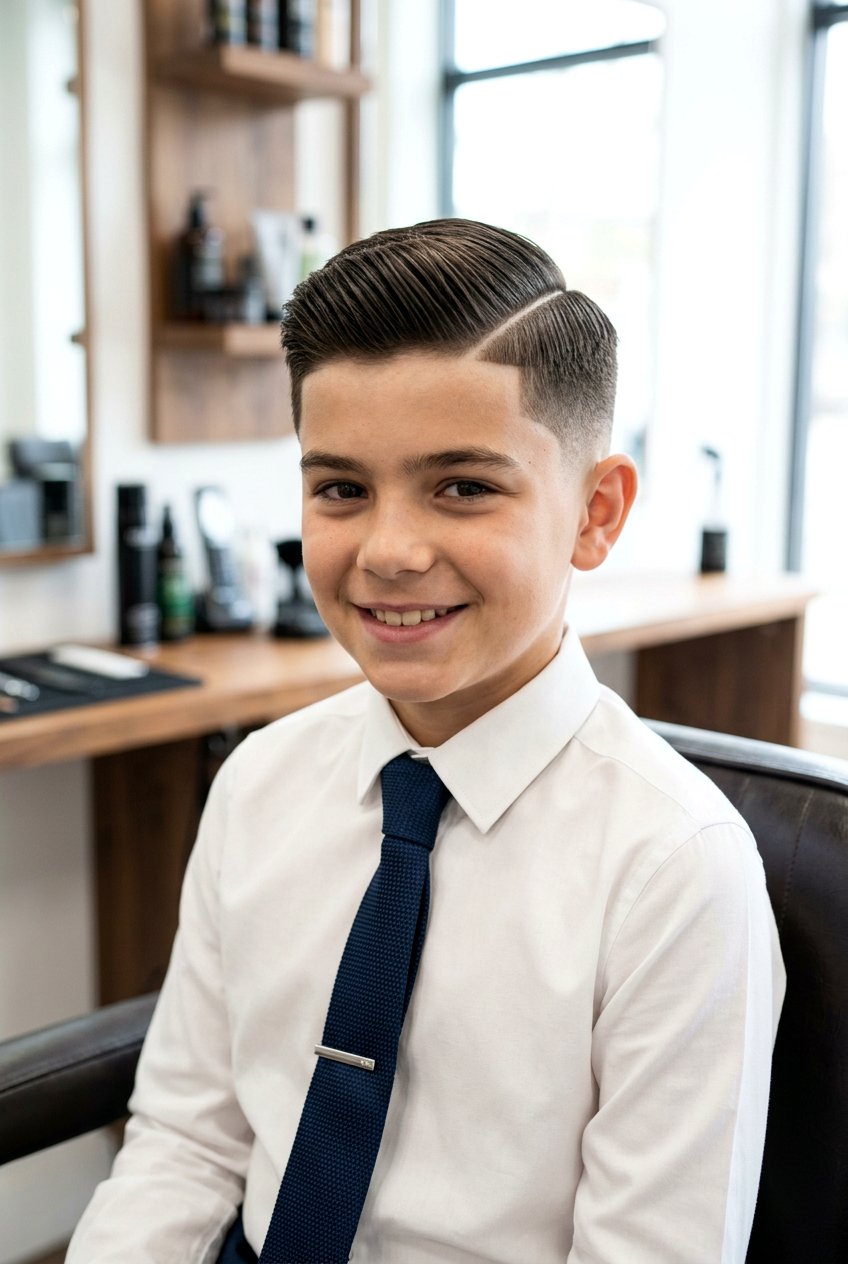 Side Part Taper Haircut Boys - 20 boys taper haircut for thick hair - 20 boys taper haircut for thick hair