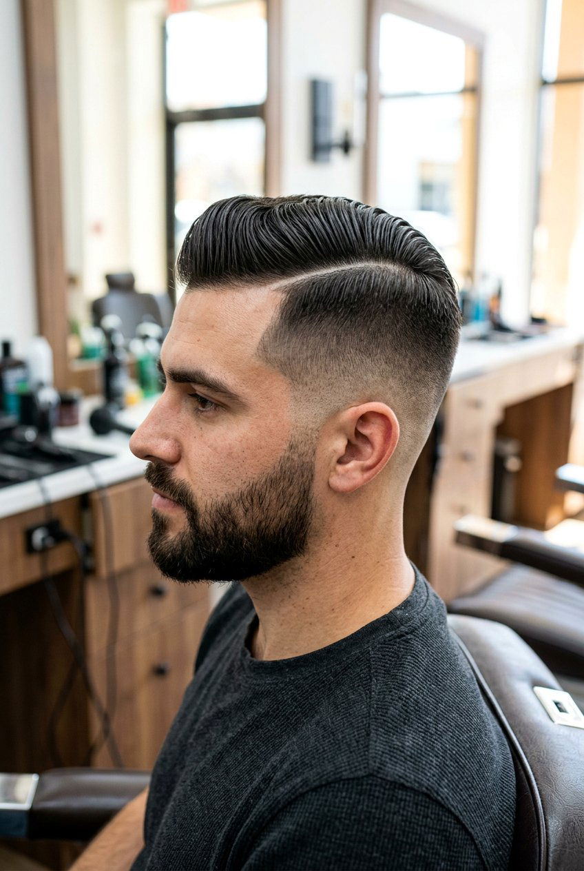 Side Part Undercut - 20 undercut haircut for men - 20 undercut haircut for men