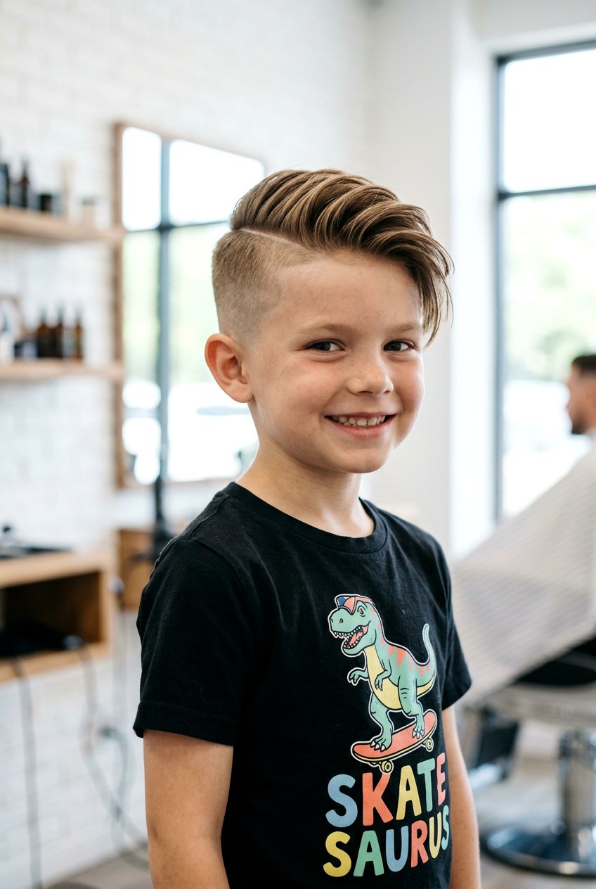 Side Part Undercut - 20 little boy side part haircut - 20 little boy side part haircut