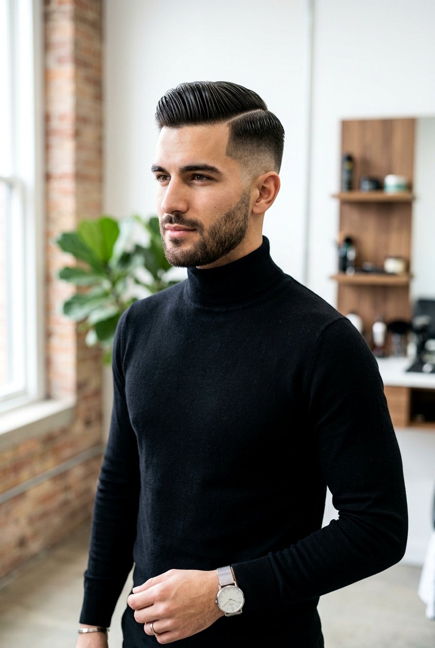 Side Part Undercut - 20 men polished side part haircut - 20 men polished side part haircut