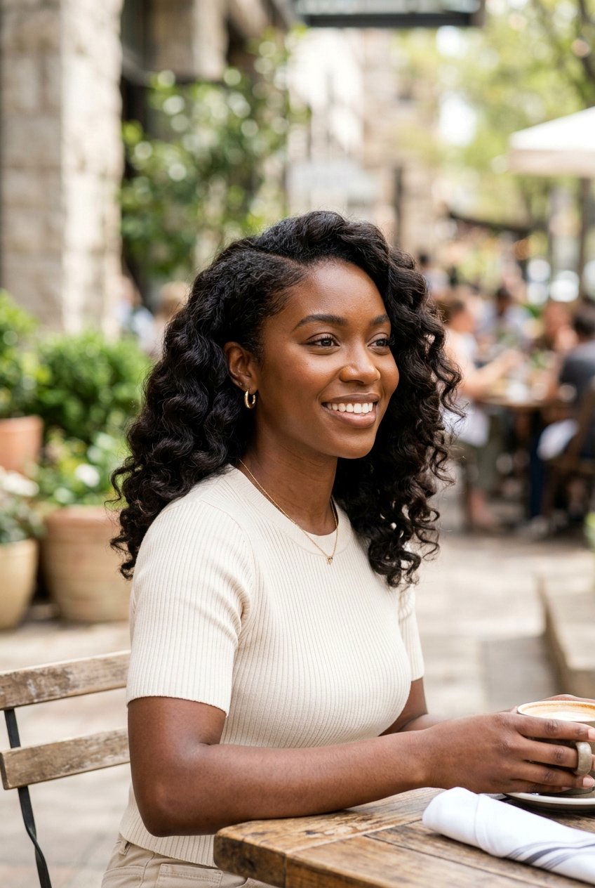 Side Part Waves For Natural Texture Hair - 20 glamorous side part waves - 20 glamorous side part waves