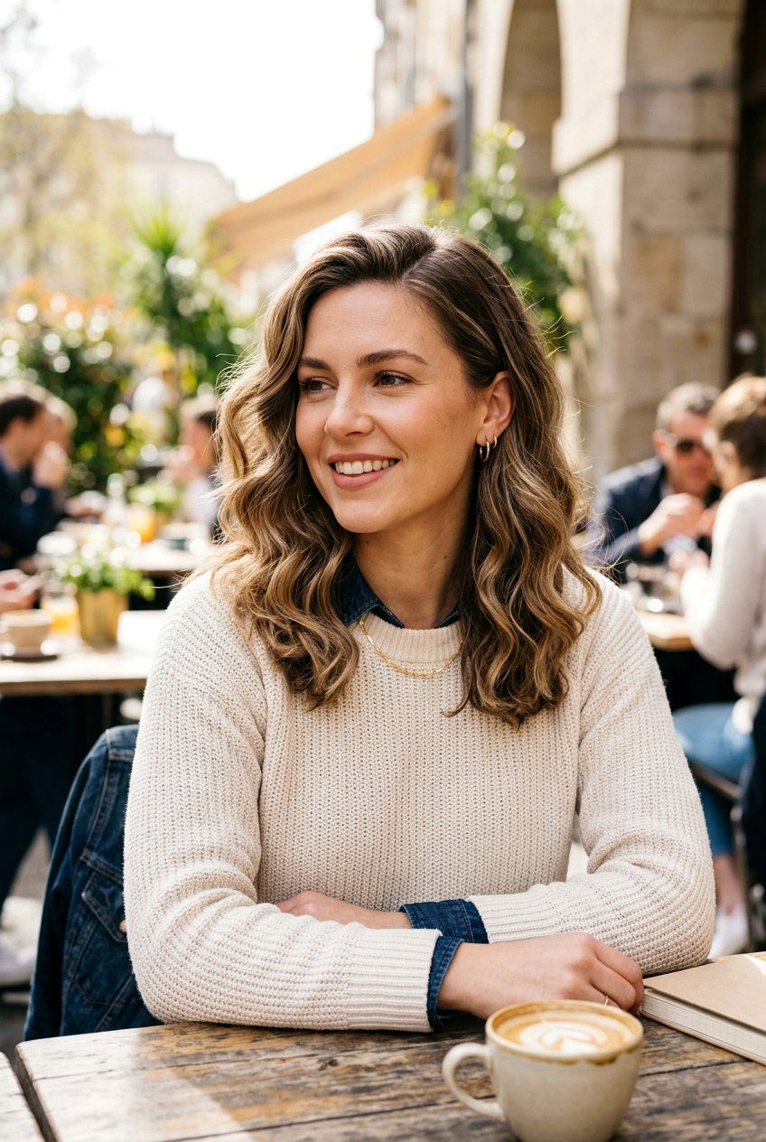 Side Part Waves With Middle Length Hair - 20 glamorous side part waves - 20 glamorous side part waves