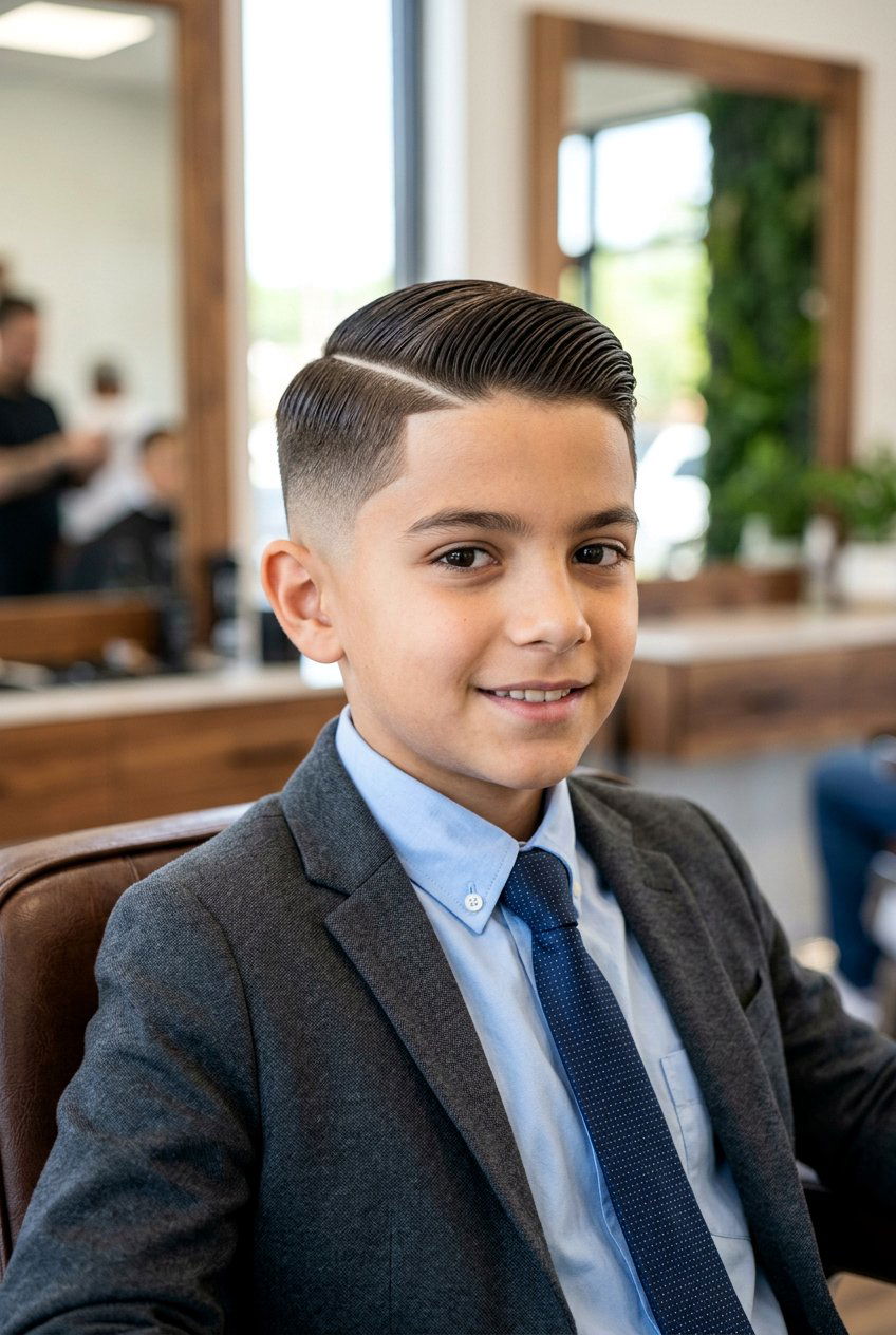 Side Part With Mid Taper Fade - 20 boys haircut with mid taper fade - 20 boys haircut with mid taper fade