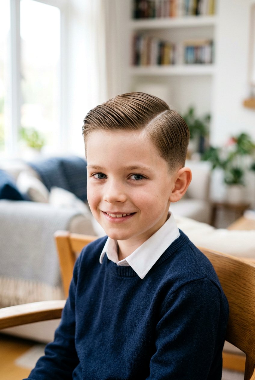 Side Part - 20 hairstyles for boys - 20 hairstyles for boys