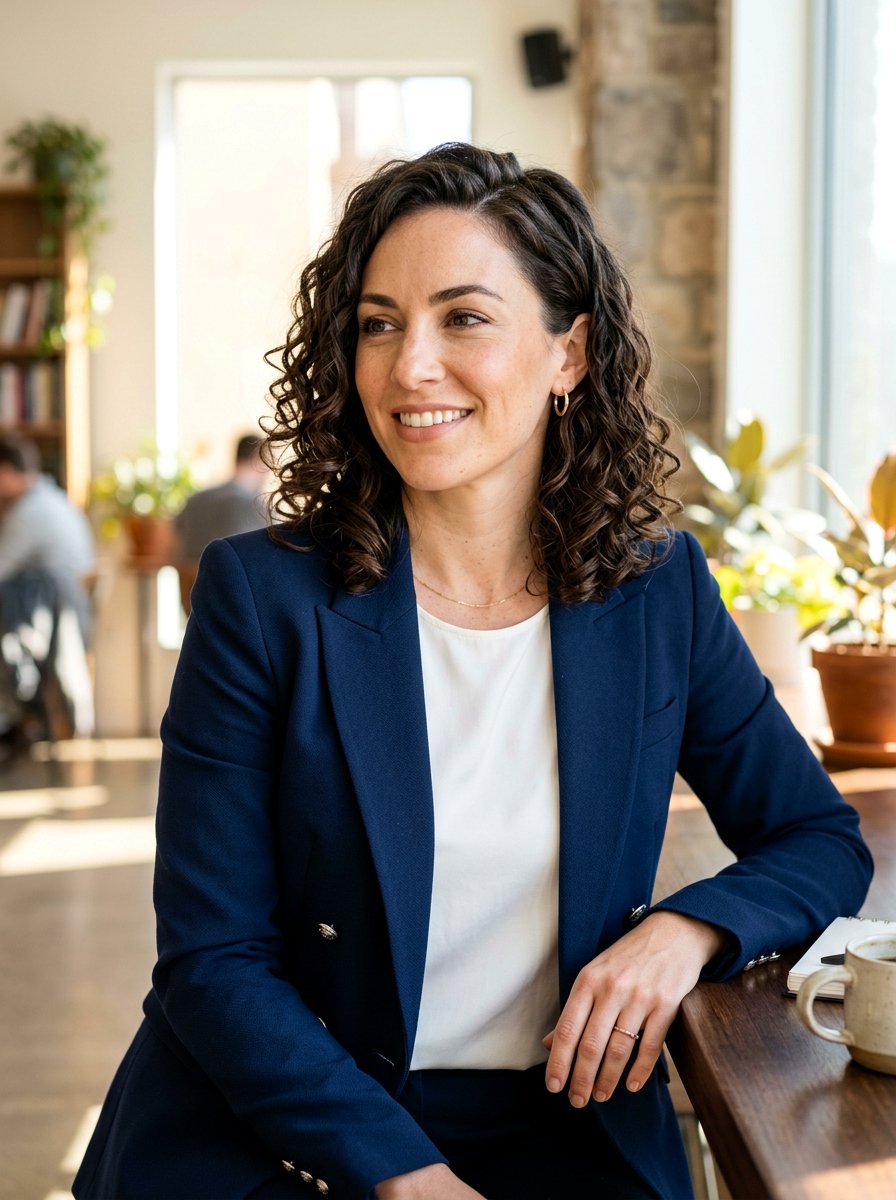 Side Parted Curly Lob - 20 cute curly hairstyle ideas for women - 20 cute curly hairstyle ideas for women