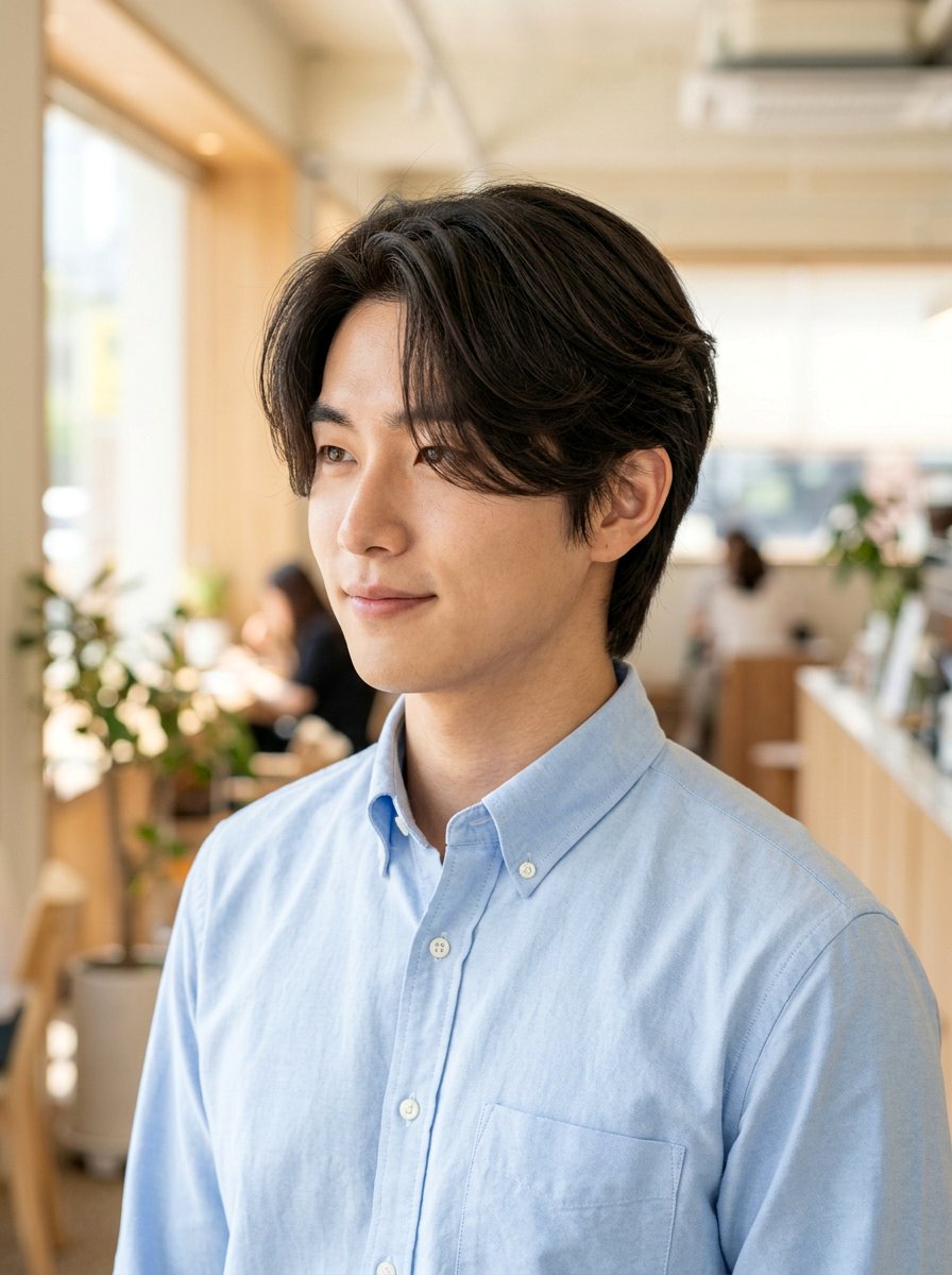 Side Parted Korean Curtain Haircut - 20 korean men curtain haircut - 20 korean men curtain haircut