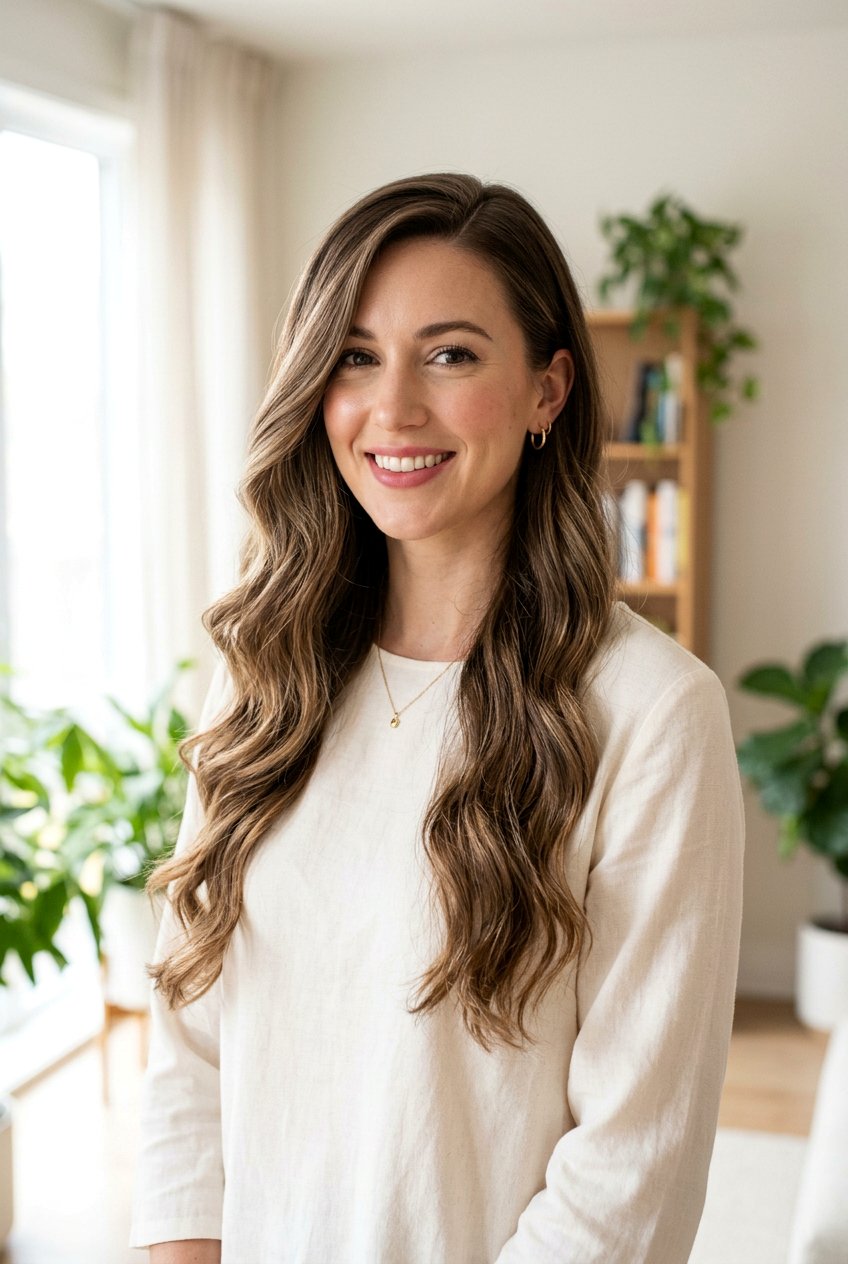 Side Parted Long Hair For Brunch - 20 brunch hairstyles for women - 20 brunch hairstyles for women