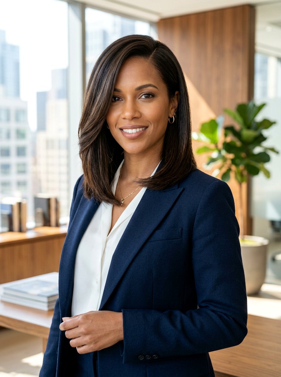 Side Parted Straight Lob - 20 straight lob haircut for fine hair women - 20 straight lob haircut for fine hair women