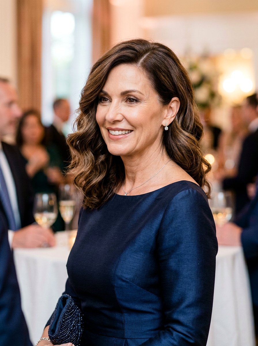 Side Parted Wavy Bob - 20 soft wavy bob for women over 50 - 20 soft wavy bob for women over 50