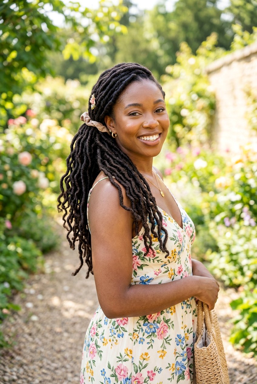 Side Soft Loc Ponytail - 20 soft loc ponytail hairstyles - 20 soft loc ponytail hairstyles