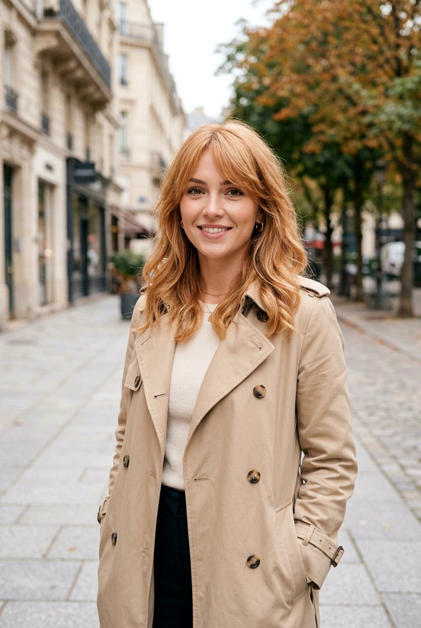 Side Swept Bangs For Oval Faces - 20 side bangs for older women - 20 side bangs for older women