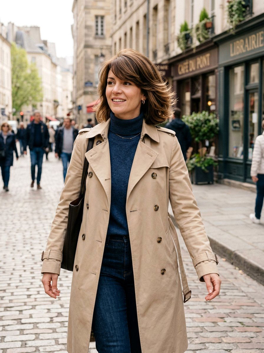 Side Swept Bangs Layered Bob - 20 hairstyle to hide thinning temples - 20 hairstyle to hide thinning temples