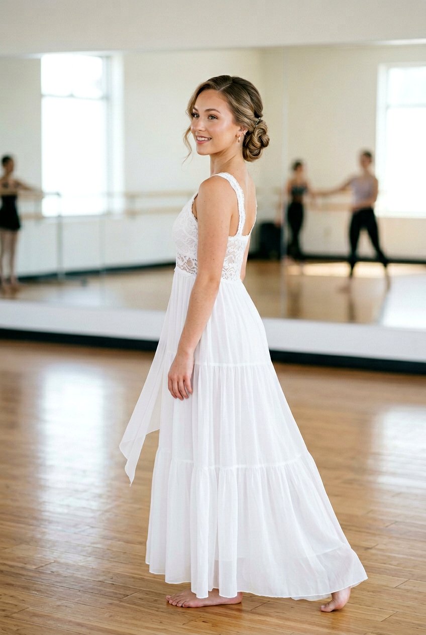 Side Swept Bun - 20 dance practice bun hairstyle - 20 dance practice bun hairstyle