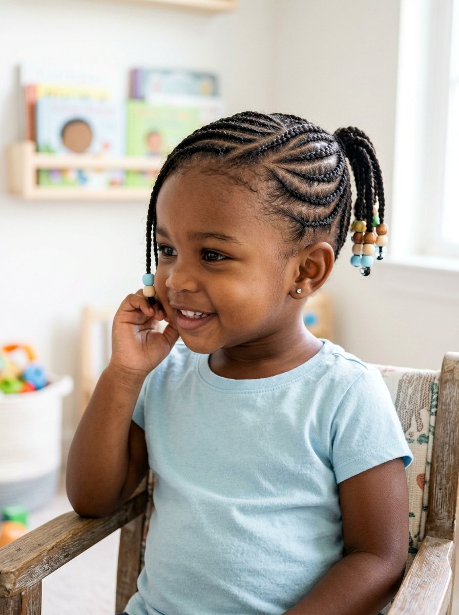 20 Adorable and Cute Protective Braid Styles for Toddlers