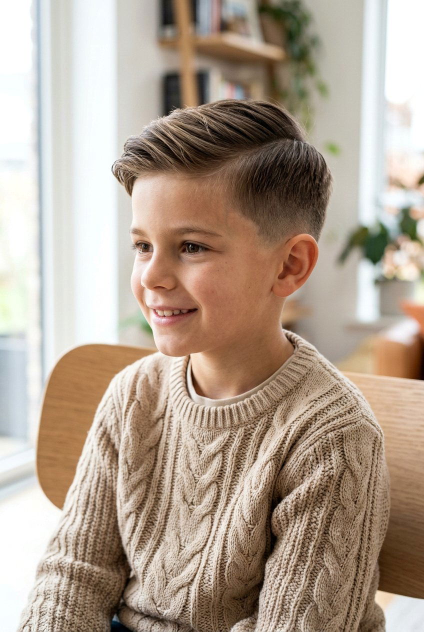 Side Swept Crop - 20 clean crop haircut for boys - 20 clean crop haircut for boys