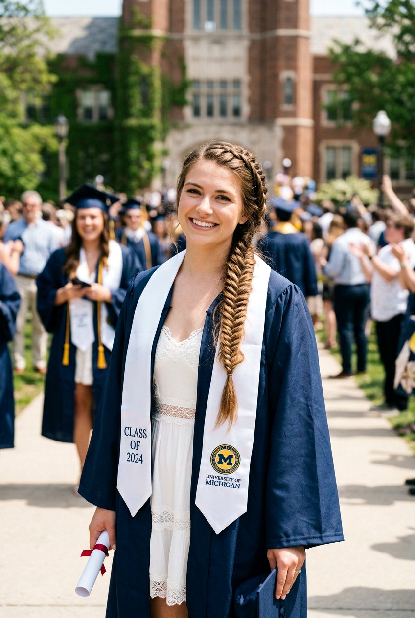 Side Swept Fishtail Braid - 20 graduation hairstyles for natural hair - 20 graduation hairstyles for natural hair