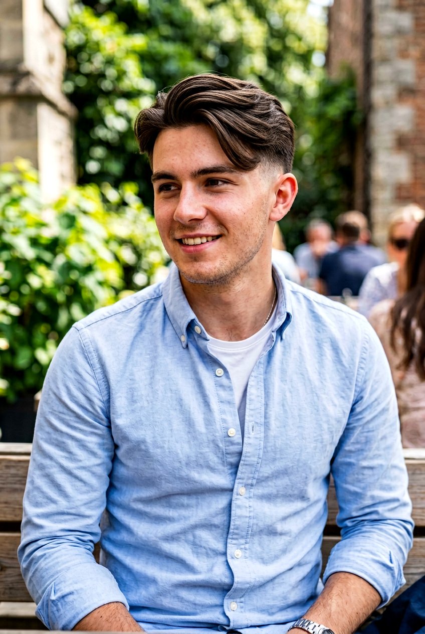 Side Swept Fringe - 20 neat boys haircut for graduation - 20 neat boys haircut for graduation