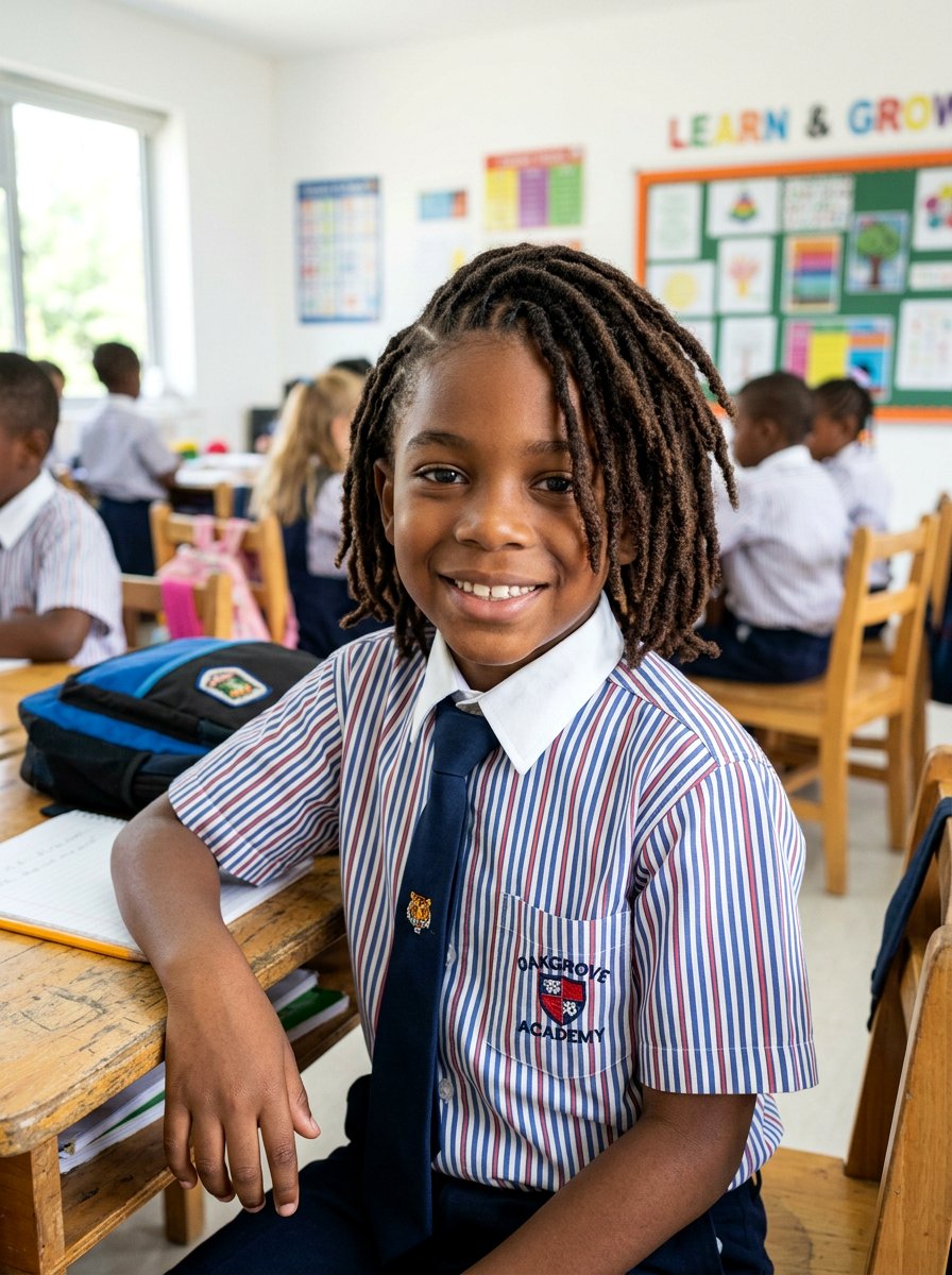 Side Swept Locs - 20 school loc styles for boys - 20 school loc styles for boys