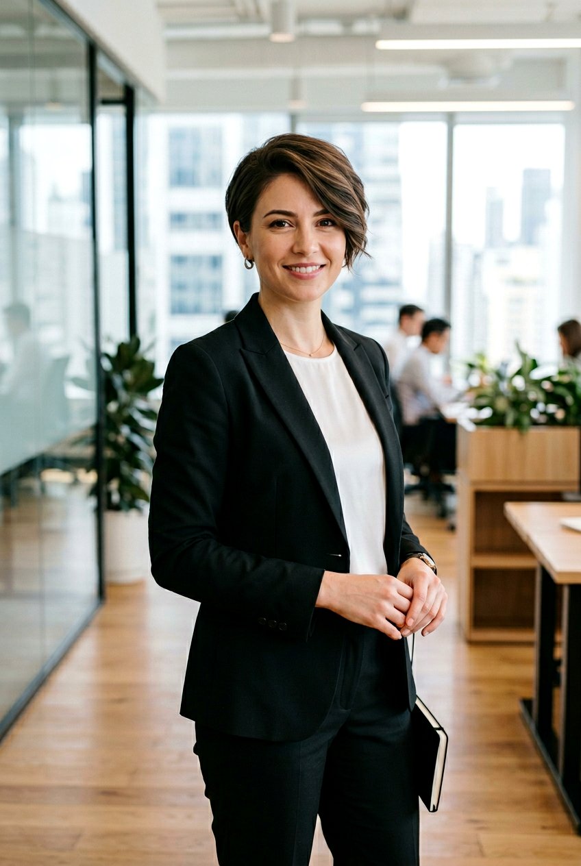 Side Swept Pixie Cut - 20 internship hairstyle for college women - 20 internship hairstyle for college women