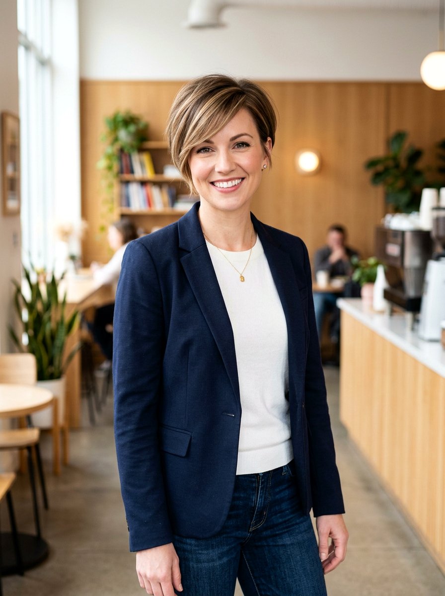 20 Perfect Short Haircut for Oval Face Women to Rock Now