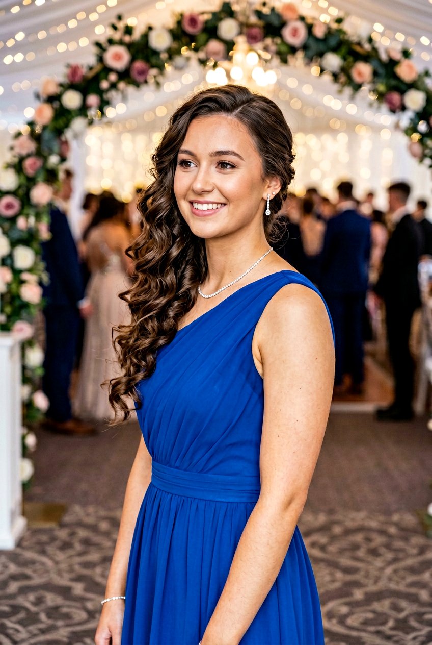 Side Swept Prom Curls - 20 best prom hairstyle ideas - 20 best prom hairstyle ideas