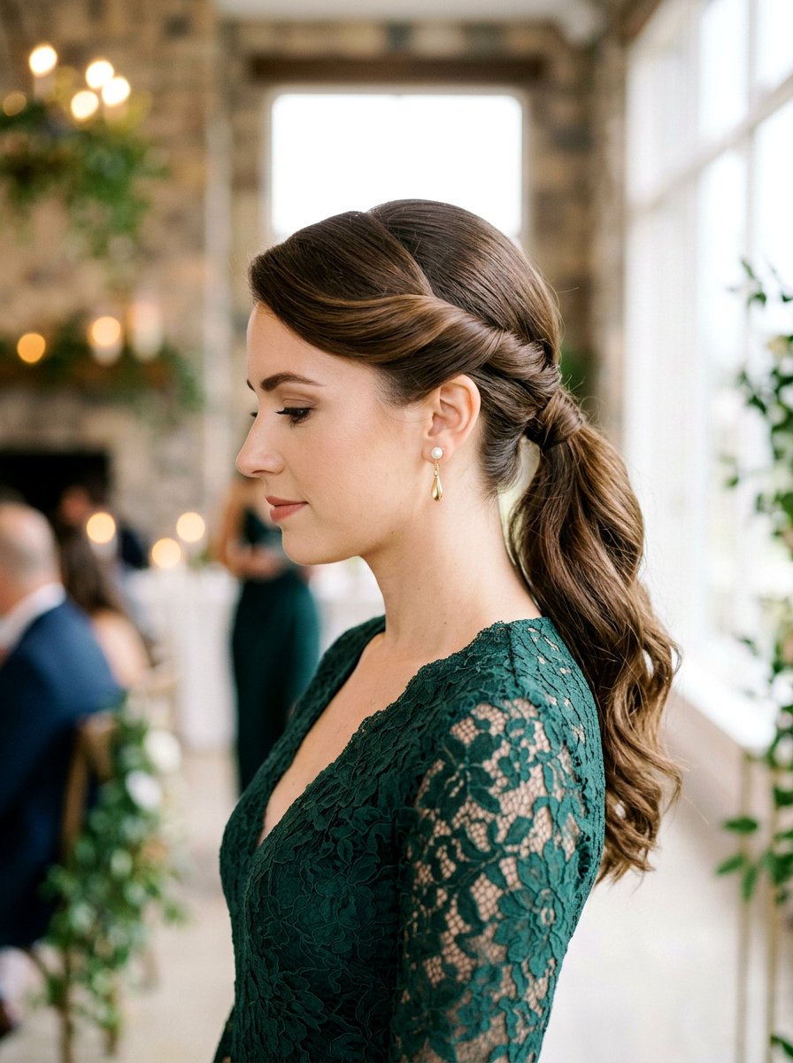 20 Stunning Retro Rolled Ponytail Hairstyle Ideas For You