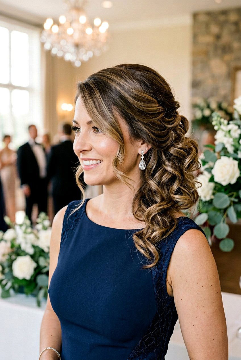 Side Swept Updo - 20 formal festive updo - 20 formal festive updo