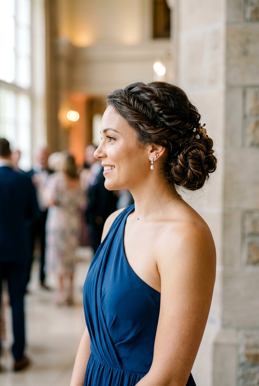 Side Swept Updo - 20 elegant mother of the bride updo - 20 elegant mother of the bride updo