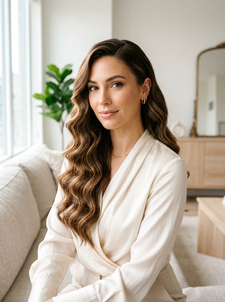 Side Swept Waves - 20 glamorous hairstyle ideas for women - 20 glamorous hairstyle ideas for women