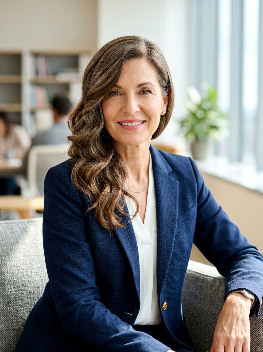 Side Swept Waves - 20 interview hairstyle for mature women - 20 interview hairstyle for mature women