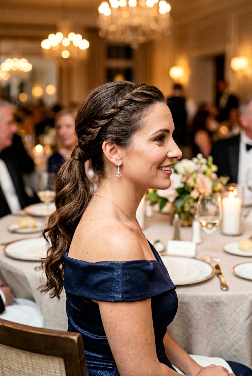 Side Twist Braided Ponytail - 20 vacation braid ponytail for women - 20 vacation braid ponytail for women