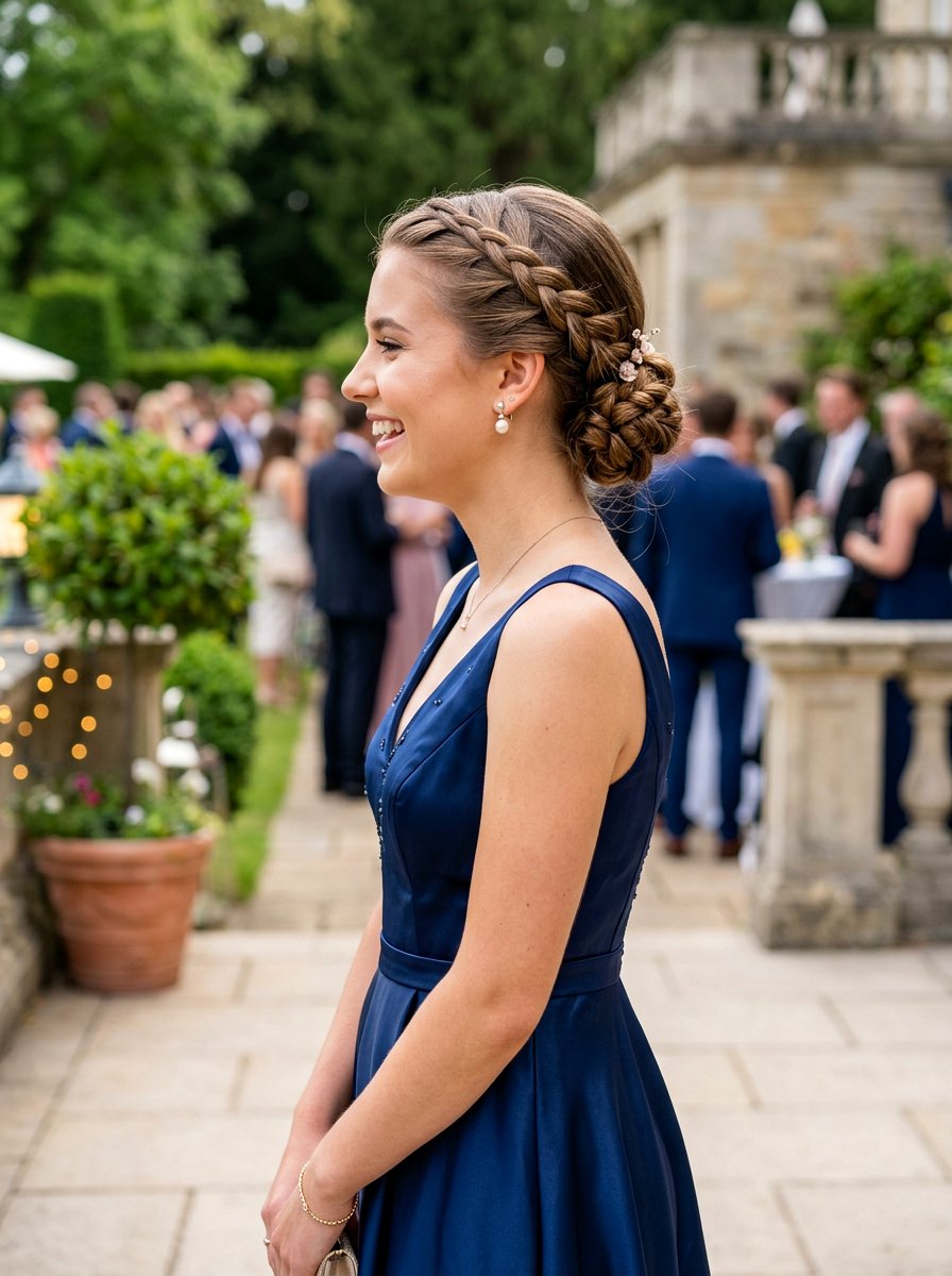 Side Twist and Braid Homecoming Hair - 20 homecoming side braid hairstyle - 20 homecoming side braid hairstyle